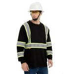 Men's High Visibility Reflective Safety T-Shirts - 3-Pack