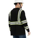 Men's High Visibility Reflective Safety T-Shirts - 3-Pack