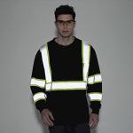 Men's High Visibility Reflective Safety T-Shirts - 3-Pack