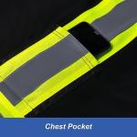Men's High Visibility Reflective Safety T-Shirts - 3-Pack