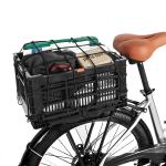 35L Foldable Rear Bike Rack with Cargo Net