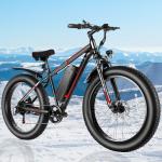 500W Electric Mountain Bike with 26" Fat Tires