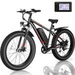 500W Electric Mountain Bike with 26" Fat Tires