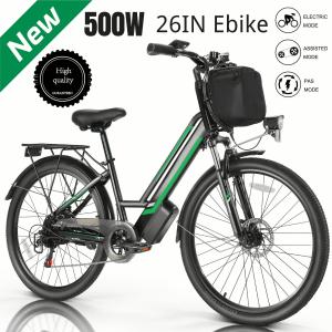 26” Electric Mountain Bike with Removable Battery