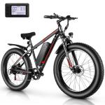 500W Electric Mountain Bike with 26" Fat Tires