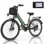 26” Electric Mountain Bike with Removable Battery