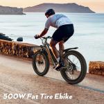 500W Electric Mountain Bike with 26" Fat Tires