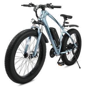 VIRIBUS 26" Electric Fat Tire Mountain Bike
