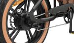 Hidoes Adult 20" Electric Fat Tire Cruiser Bike