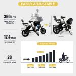 Adult Folding Electric Three-Wheel Trike