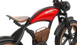 Hidoes Adult 20" Electric Fat Tire Cruiser Bike