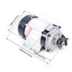 48V 750W Electric 3-Wheel Bike Motor Kit