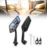 Bike Mirrors for 22-25mm Handlebars - 2 Pcs