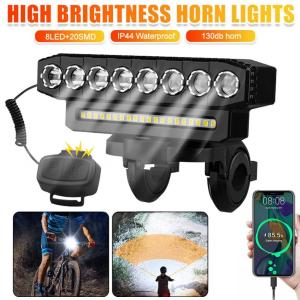 Super Bright USB Rechargeable Waterproof Bike Light