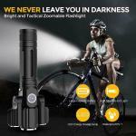 USB Rechargeable LED Bicycle Front Headlight Set
