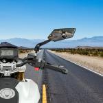 Bike Mirrors for 22-25mm Handlebars - 2 Pcs