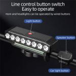 Super Bright USB Rechargeable Waterproof Bike Light