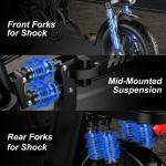 Foldable Electric Bike 700W Motor 25MPH Speed