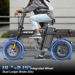 Foldable Electric Bike 700W Motor 25MPH Speed
