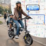 Foldable Electric Bike 700W Motor 25MPH Speed