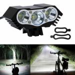 3x LED Bicycle Headlight with 4 Modes