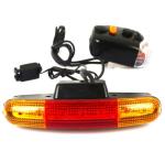 7-LED Bicycle Turn Signal Light with Horn