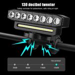 Super Bright USB Rechargeable Bike Front Light