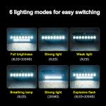 Super Bright USB Rechargeable Bike Front Light