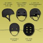 Retrospec Dakota Adult Bicycle and Skate Helmet