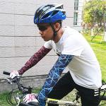 UPANBIKE Adjustable Adult Bike Helmet - Blue/Black