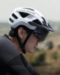 OutdoorMaster Adult Bike Helmet with Light & Goggles