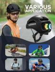 Docgari LED Bike Helmet with Custom Patterns