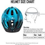 Exclusky Kids Bike Helmet with LED Light