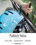 Cool Bike Helmet with Magnetic LED Light