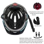 Exclusky Kids Bike Helmet with LED Light