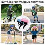 Kids 2-Pack Adjustable Bike Helmet Set