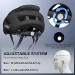 NTGBV Lightweight Bike Helmet with Removable Liners