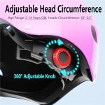Pink Toddler Bike Helmet with Protective Gear Set