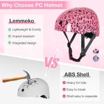 Adjustable Kids Bike Helmet with DIY Cat Ears