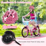 Adjustable Kids Bike Helmet with DIY Cat Ears