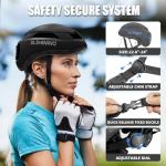 Smart Bike Helmet with Light for Adults