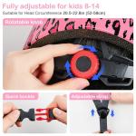 Adjustable Kids Bike Helmet with DIY Cat Ears