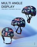 Dinosaur Toddler Bike Helmet with Adjustable Fit