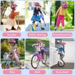 Zacro Kids Bike Helmet - Adjustable Fit & Visor