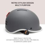 Adjustable Safety Bike Helmet with Rechargeable Light