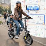 HiyViy Folding Electric Bike for Adults 25MPH