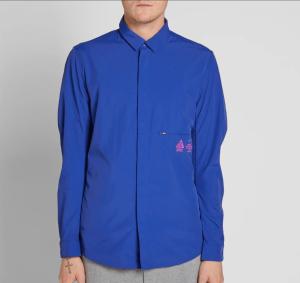 Nikelab ACG Tech Shirt Jacket - Blue XXL