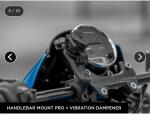 Quad Lock Pro Motorcycle Handlebar Mount with Dampener