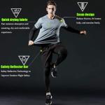 Men's 5-Piece Athletic Tracksuit Set in Grey
