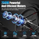 26" 1500W Electric Mountain Bike for Commuting